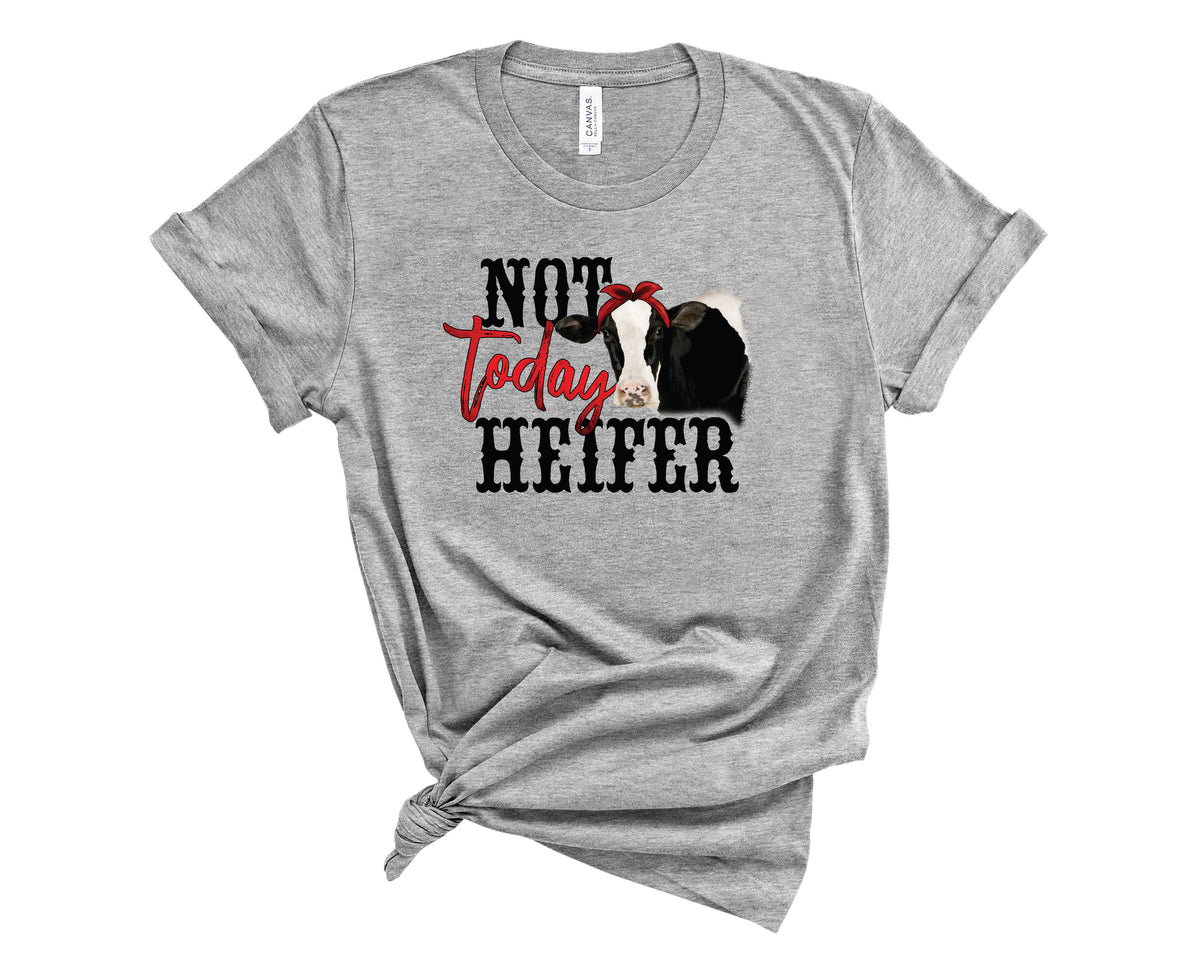 Not Today Heifer Red - Transfer