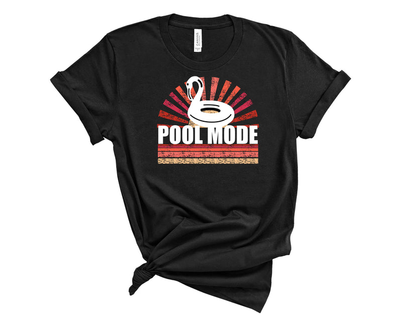 Pool Mode burst White - Graphic Tee