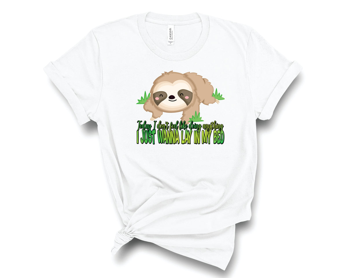 Sloth Just Wanna Lay In Bed - Transfer