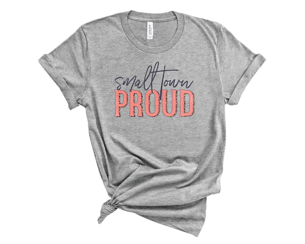 Small town Proud Peach Leopard - Transfer