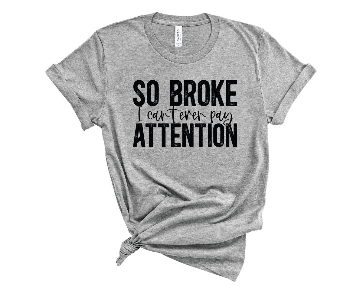 So Broke I Can't Pay Attention - Transfer