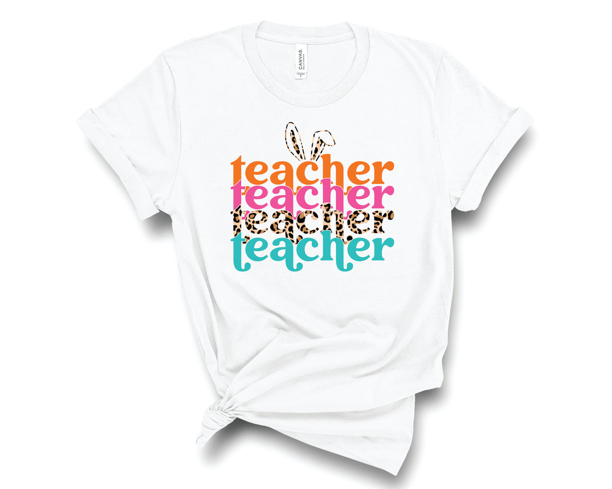 Teacher Easter Stacked - Transfer