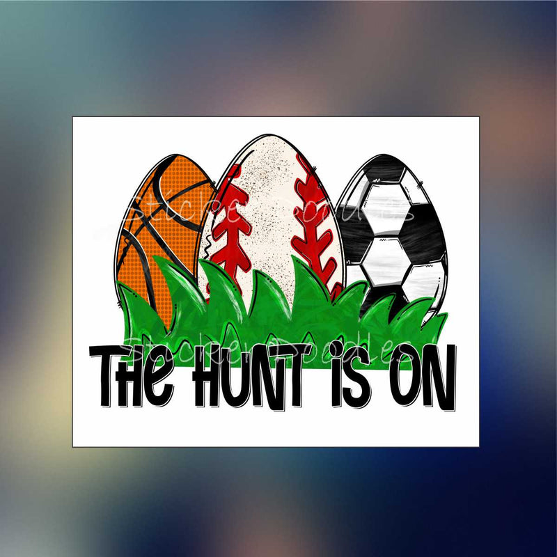 The Hunt is On 2 - Sticker