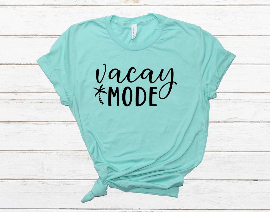 Vacay Mode Palm Tree - Transfer