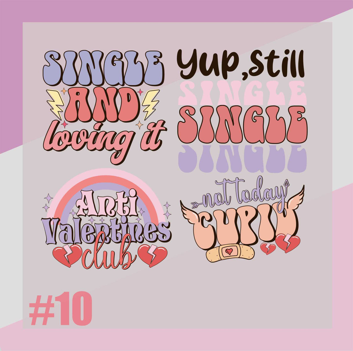 Valentines Day Gang Sheet #10