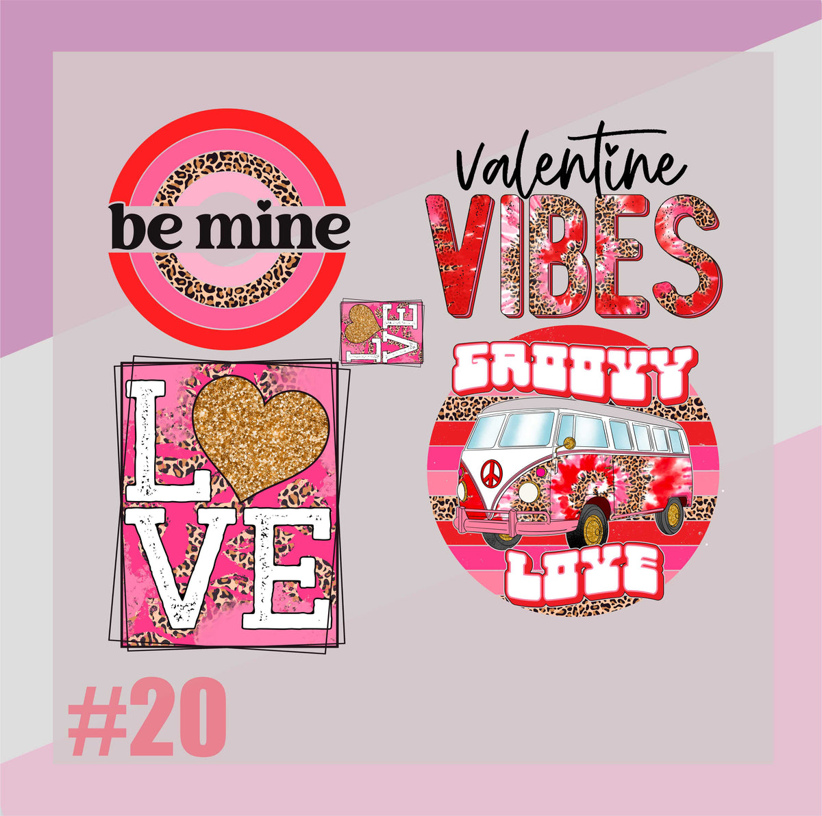 Valentines Day Gang Sheet #20