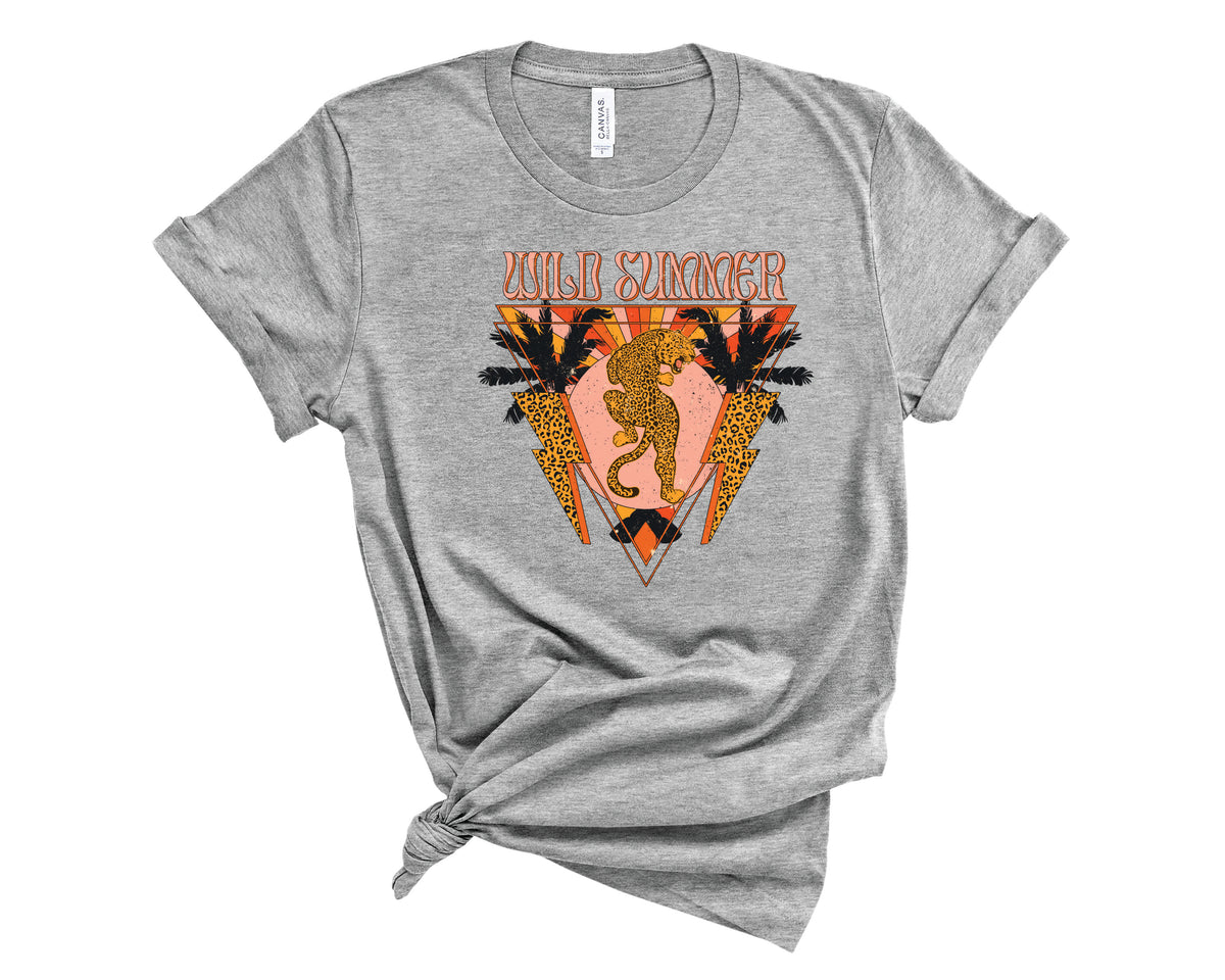 Wild Summer Leopard Retro - Transfer