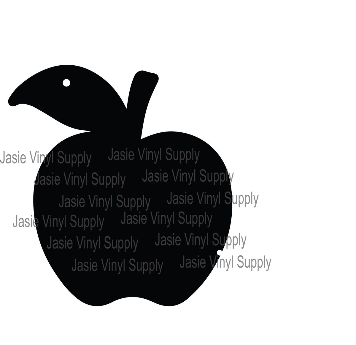 Acrylic -Apple #2 Keychain