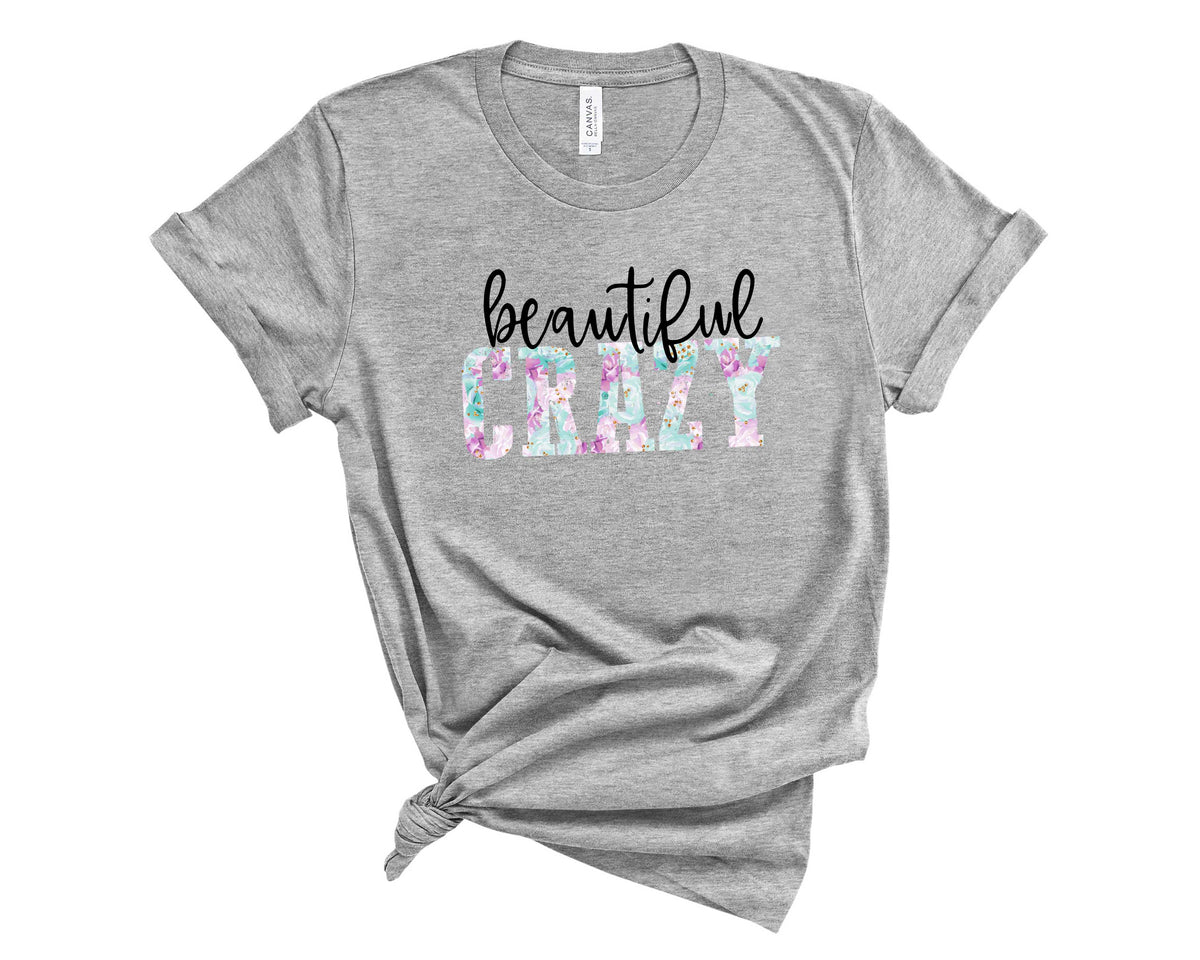 beautiful crazy floral - Transfer