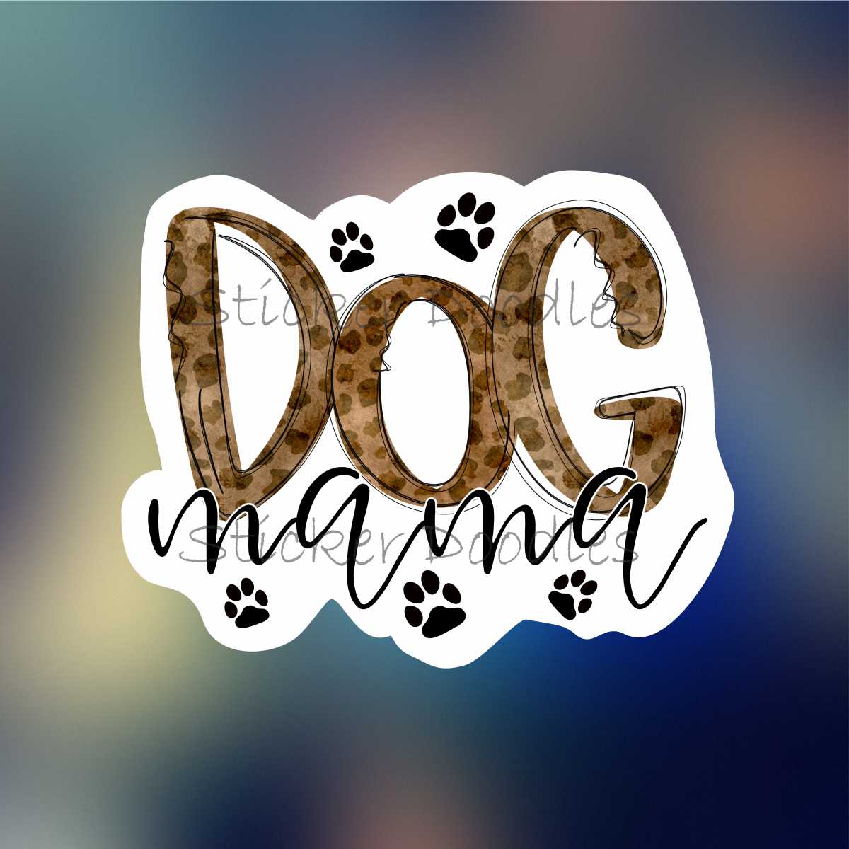 dog mama 2 - Sticker