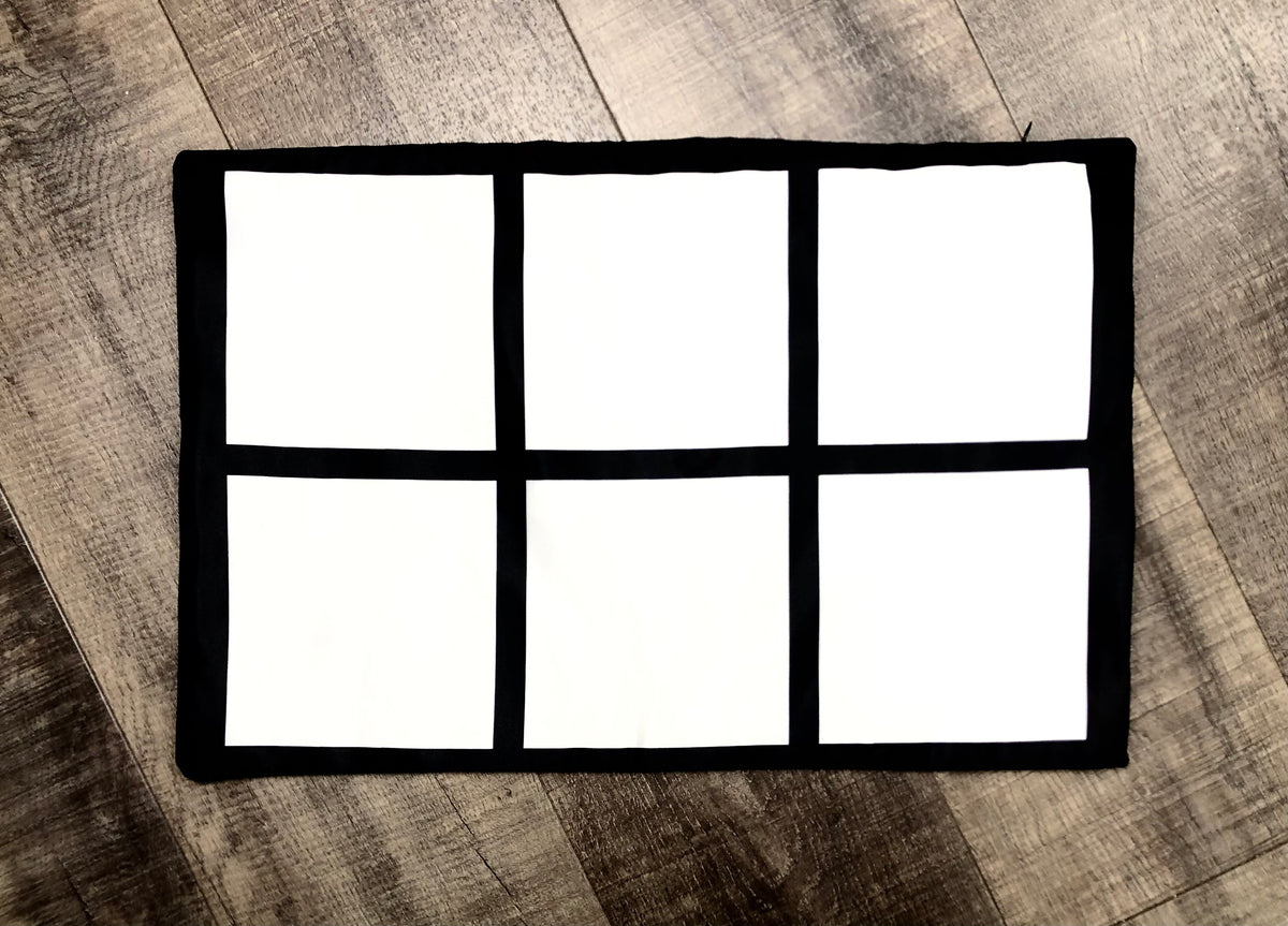 6 Panel Sublimation Pillowcase Rectangle