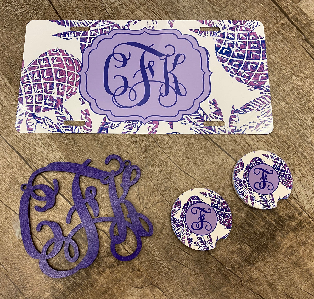 Purple Pineapple - Car Kit