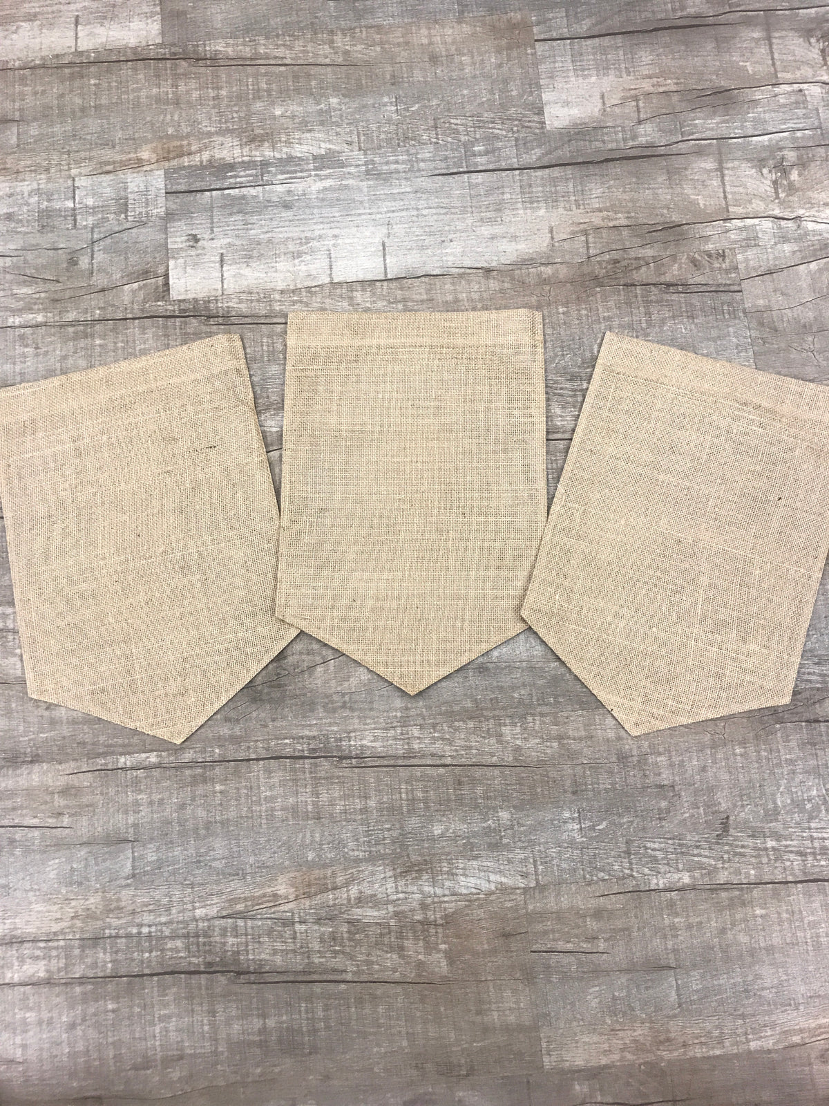 Burlap Point Flag