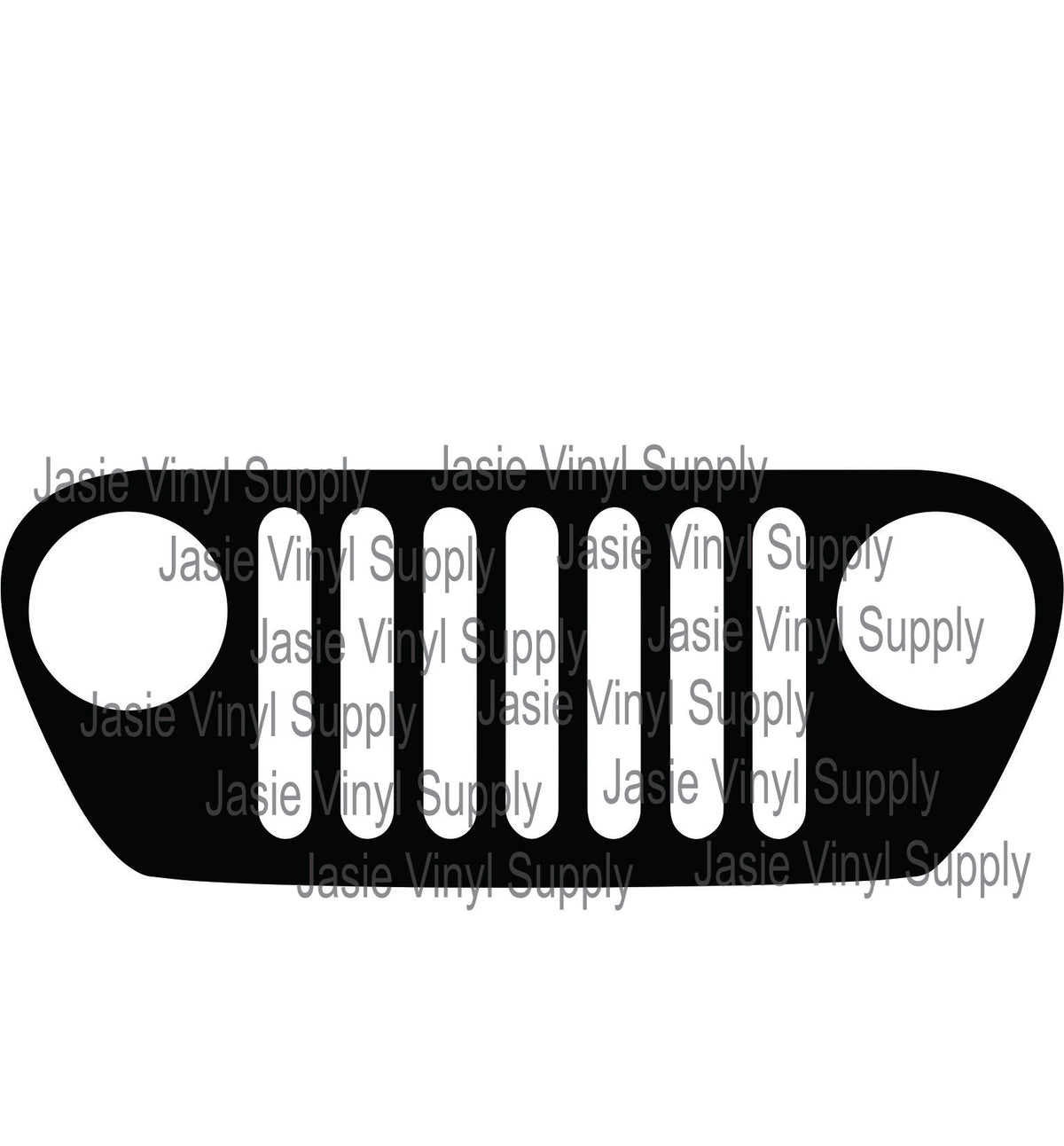 Acrylic-Jeep Grill Keychain