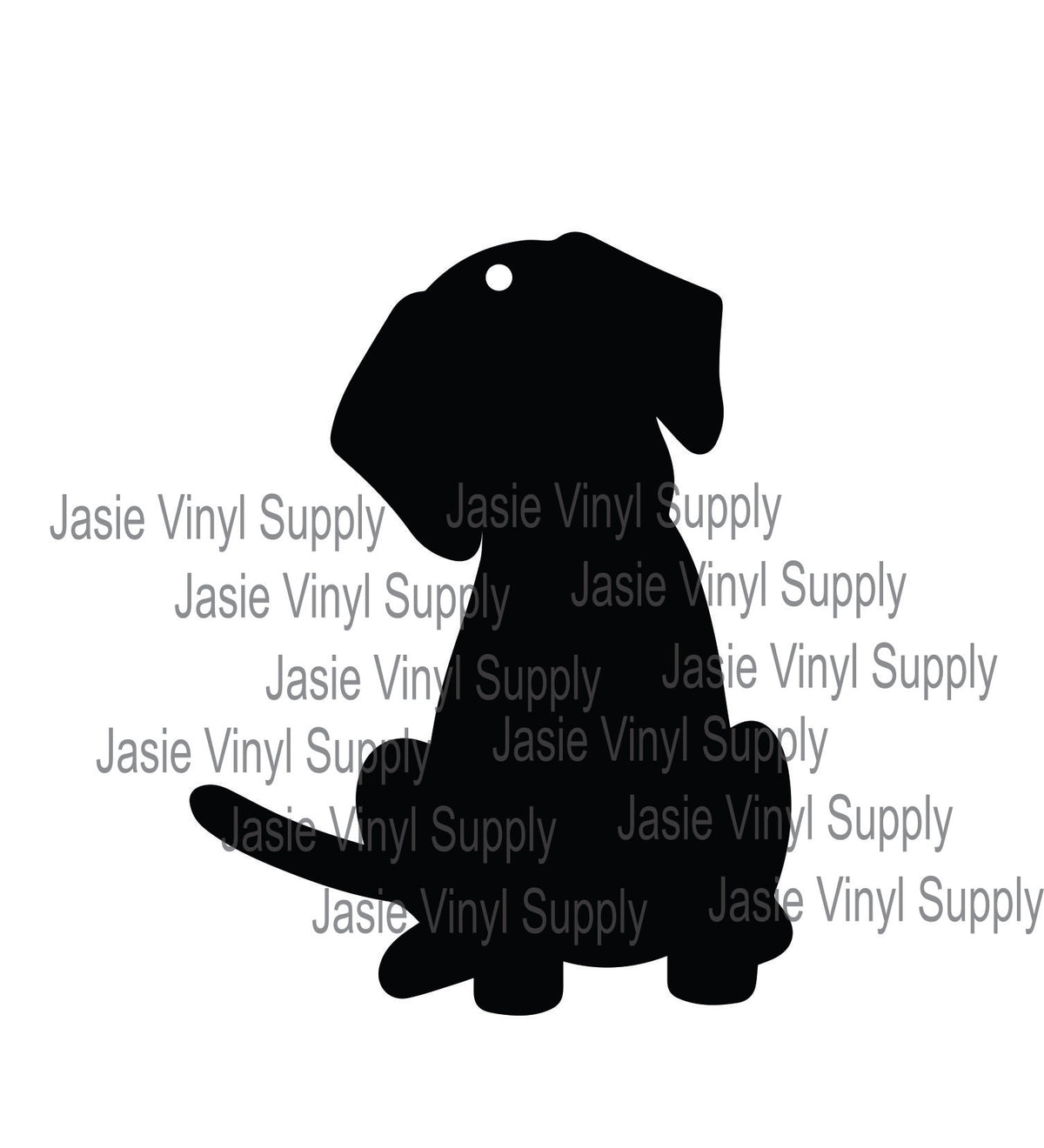 Acrylic- Puppy Keychain