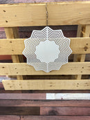 Sublimation Wind Spinner- Sun Burst 2