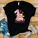 1st Christmas Gingerbread Girl - Transfer