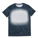 Polyester Bleach T-Shirt - Dark Blue