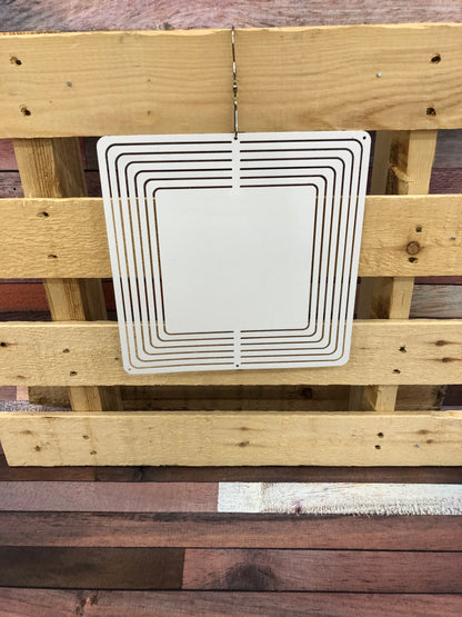 Sublimation Wind Spinner-Square