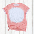 Polyester Bleach T-Shirt - Blush