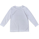Polyester Long Sleeve T-Shirt - White