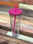 24oz Snowglobe Tumbler