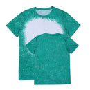 Polyester Bleach T-Shirt - Teal