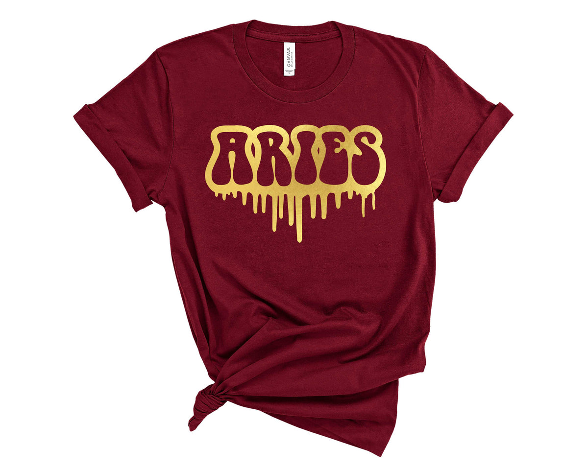 Aries Drip Zodiac - Transfer