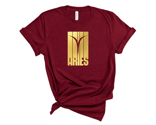 Aries Stripe Zodiac - Transfer