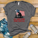 All Gave Some, Some Gave All Cross & Flag - Transfer