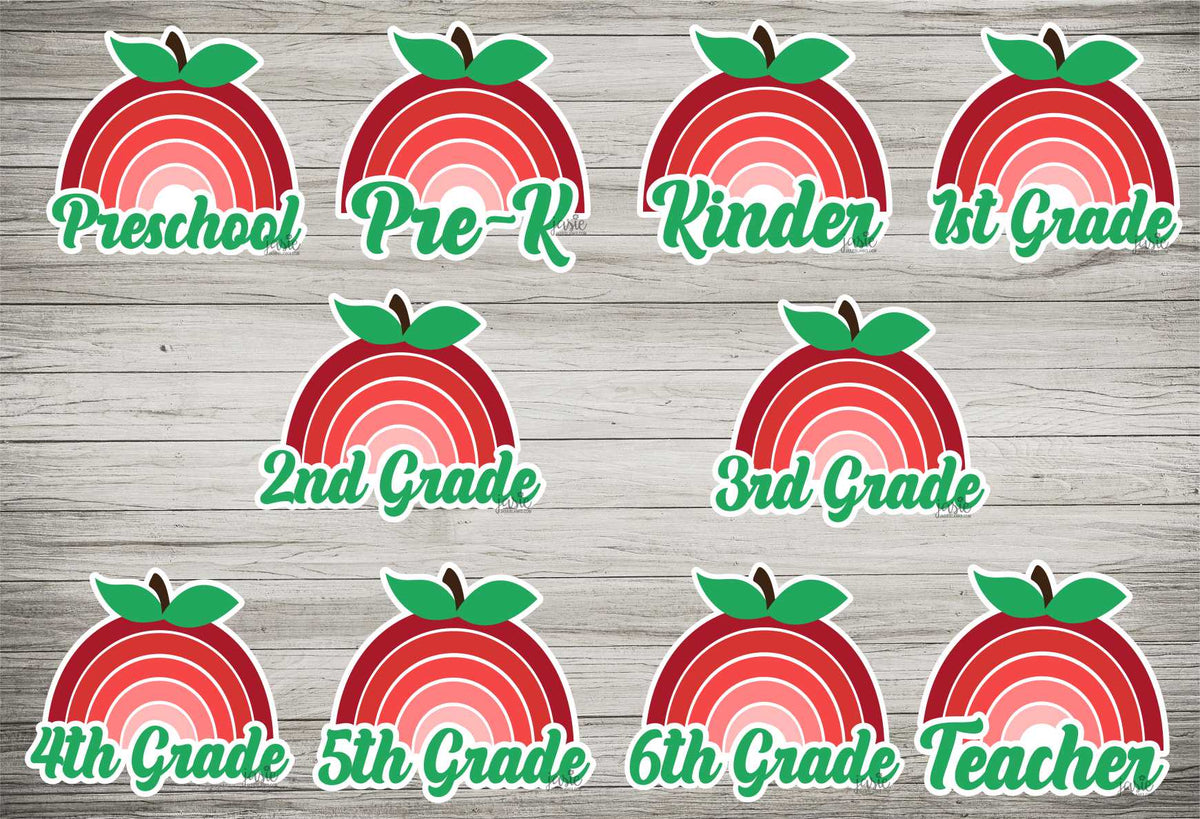 Apple Rainbow Grades - Transfer