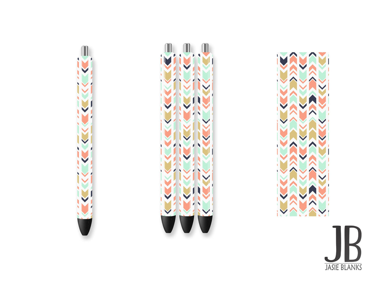Pen Wrap-Aztec Arrow
