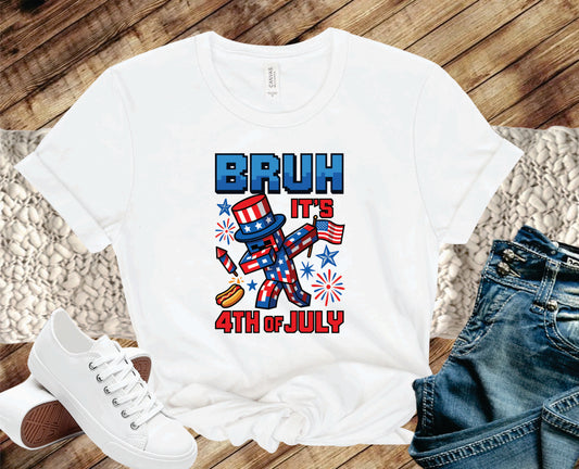 Bruh Its 4th Of July - Transfer