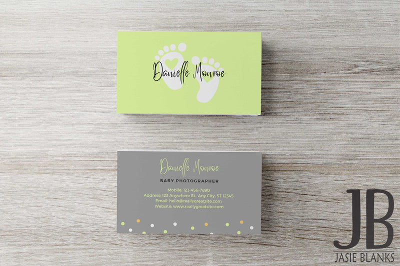 Baby Feet Business Card