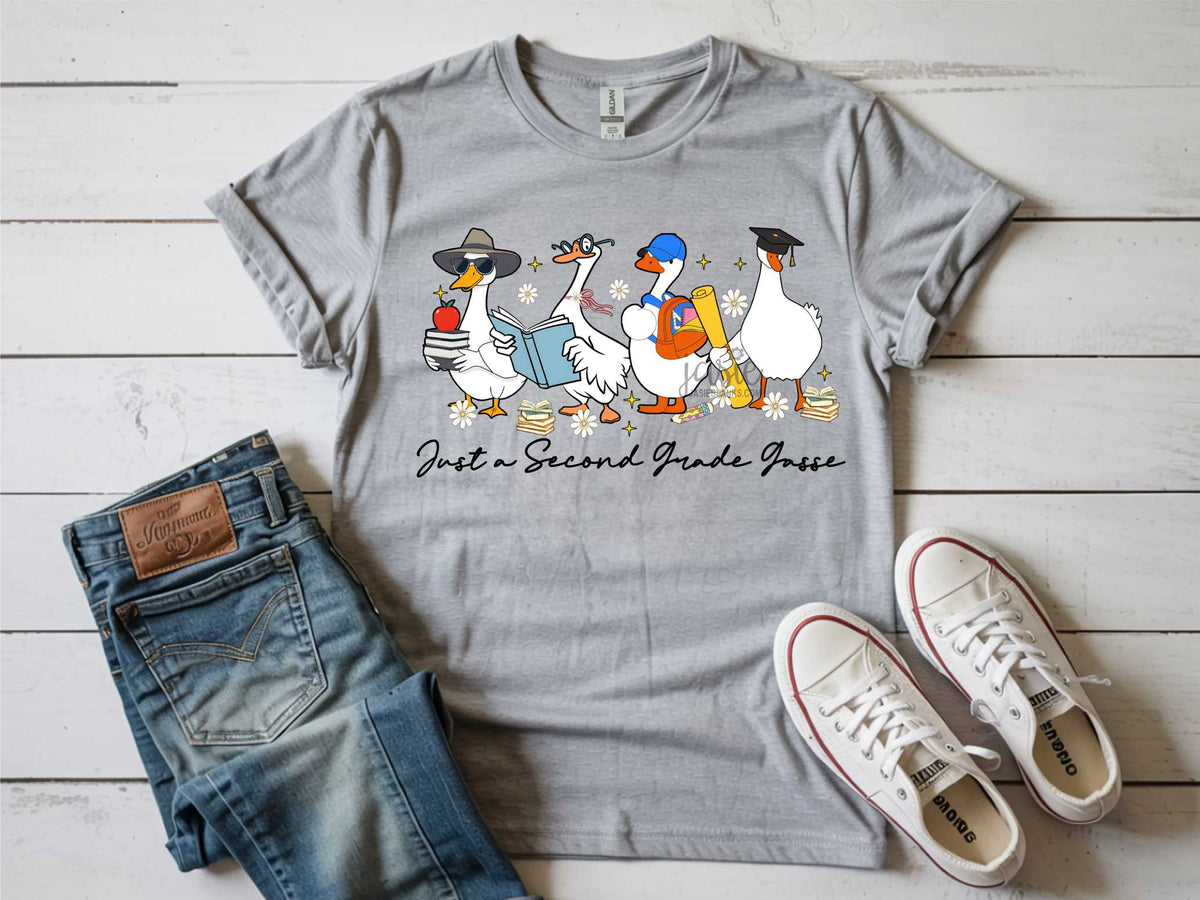 Back to School Goose Grades - Transfer