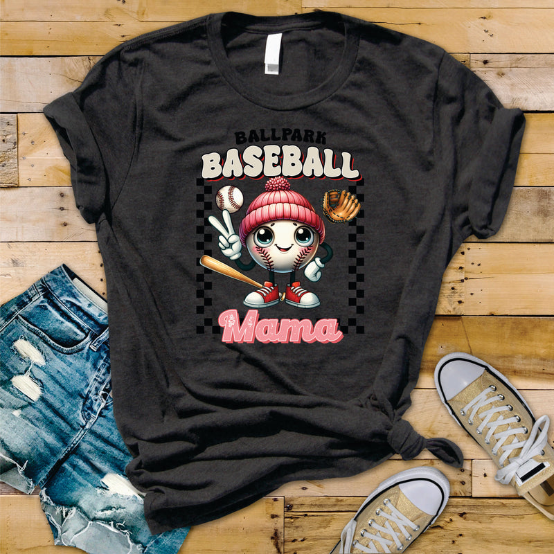 Ballpark Baseball Mama - Transfer