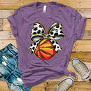 Basketball Dalmatian Coquette Bow- Transfer