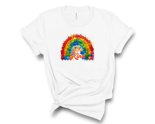 Be Kind Puzzle Rainbow - Transfer