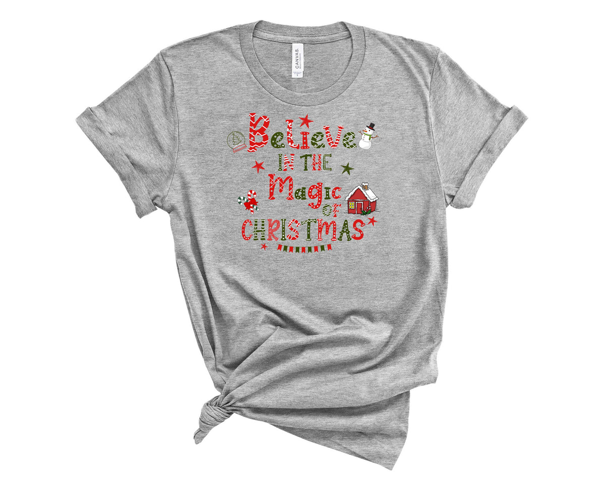 Believe In The Magic Of Christmas Red & Green - Transfer