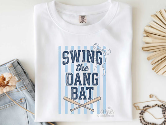 Blue Bow Swing the Dang Bat - Transfer