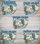 Blue Retro Grade - Transfer