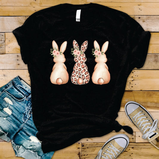 Blush Leopard Bunny - Transfer