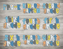 Boy Colored Checkered Grade - Transfer