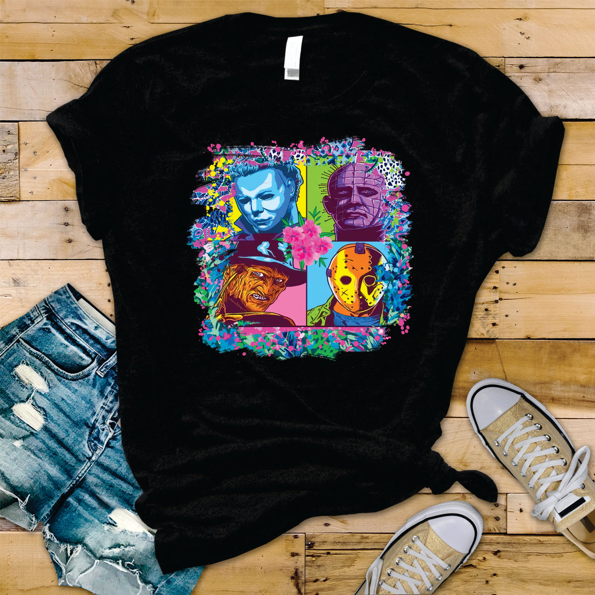 Bright Boys Of Fall Horror Collage - Transfer