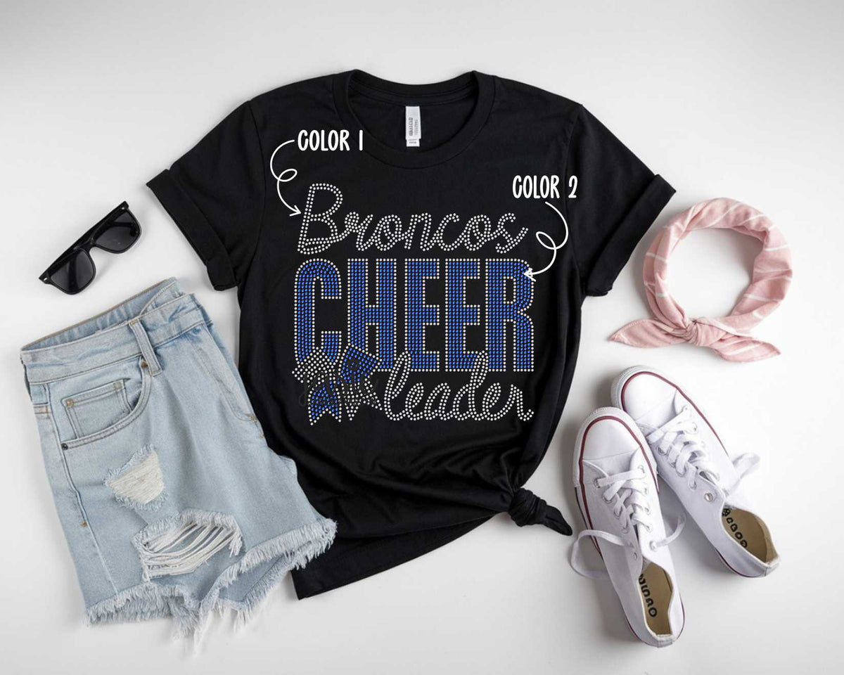 Cheer Mascot  - Broncos - SPANGLE