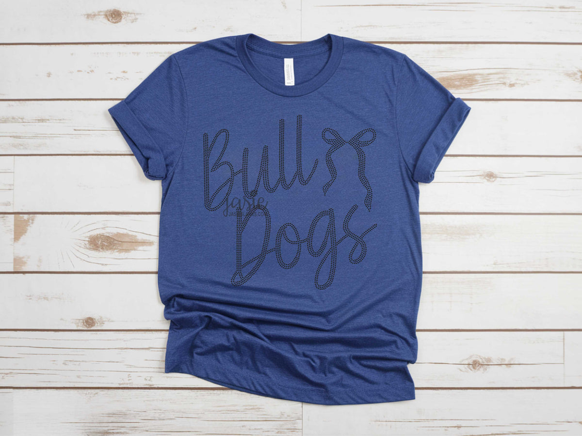 Mascot with Bow - Bulldogs - SPANGLE