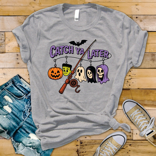 Catch Ya Later Halloween Fishing - Transfer