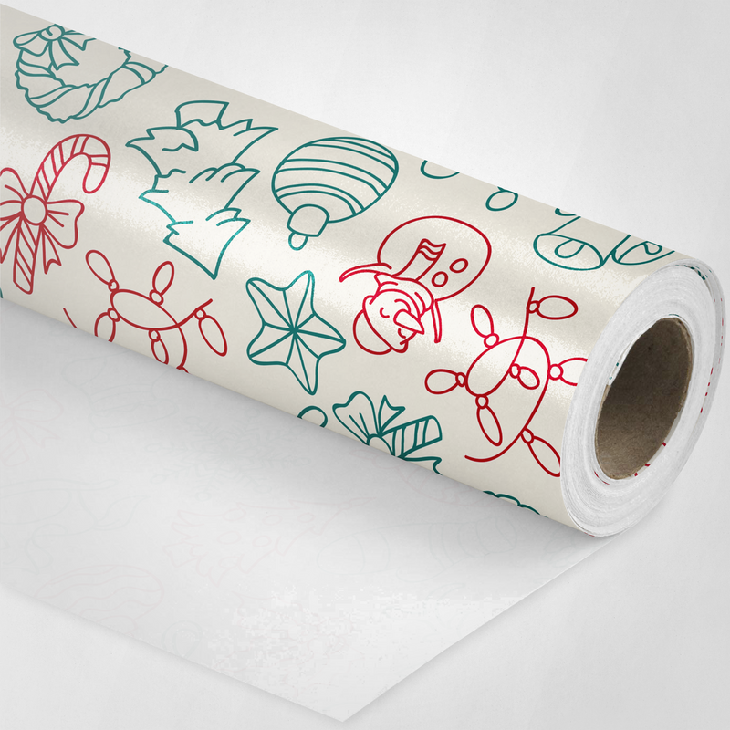 Children Drawings Wrapping Paper