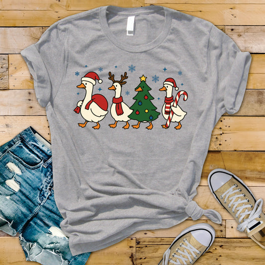 Christmas Geese - Transfer