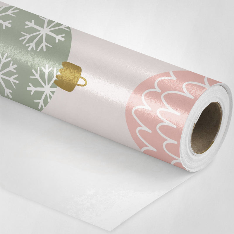 Christmas Ornaments Wrapping Paper